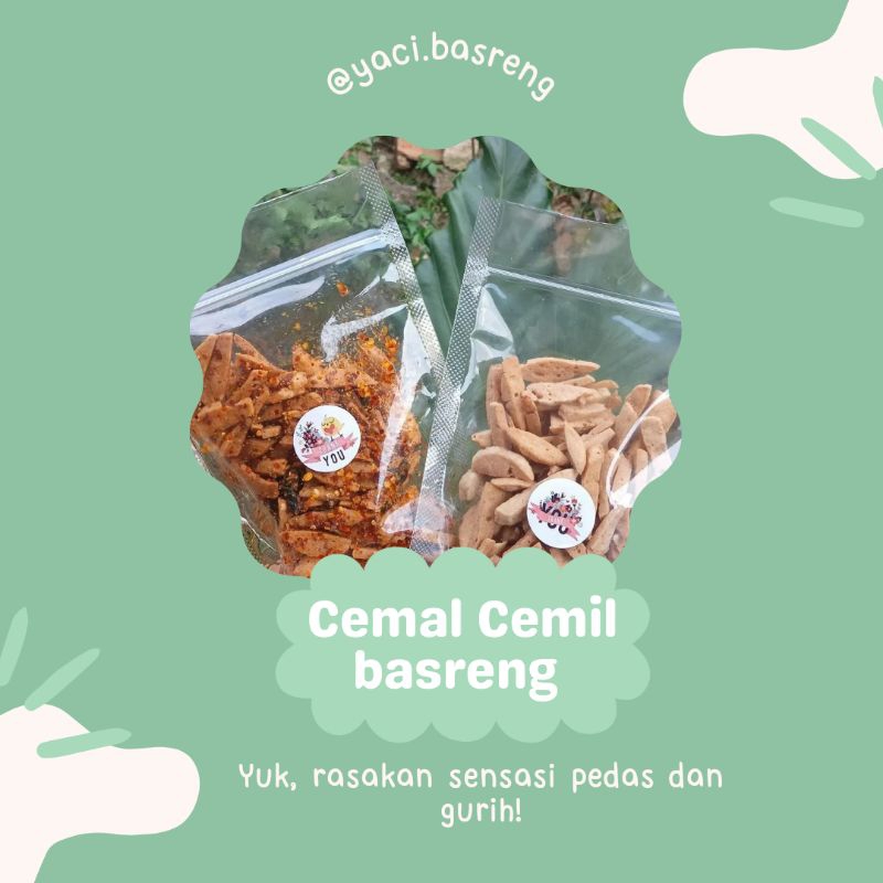 

Basreng 100gr, Pedas Daun Jeruk, Original, Balado dan Keju