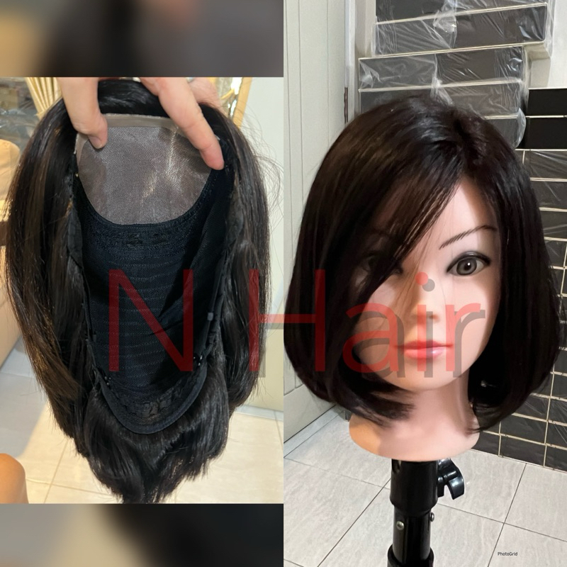 WIG BOB PENDEK RAMBUT ASLI. 100% human hair