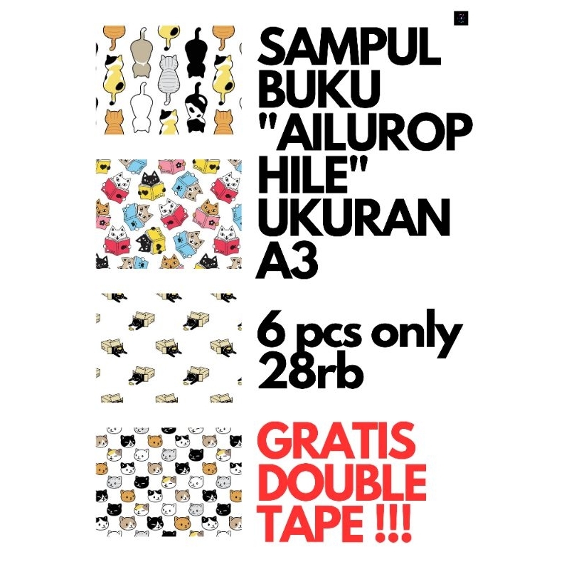 

sampul buku aesthetic "ailurophile (pecinta kucing)
