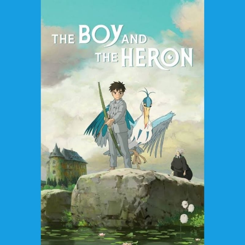 DVD THE Boy And The Heron 2024