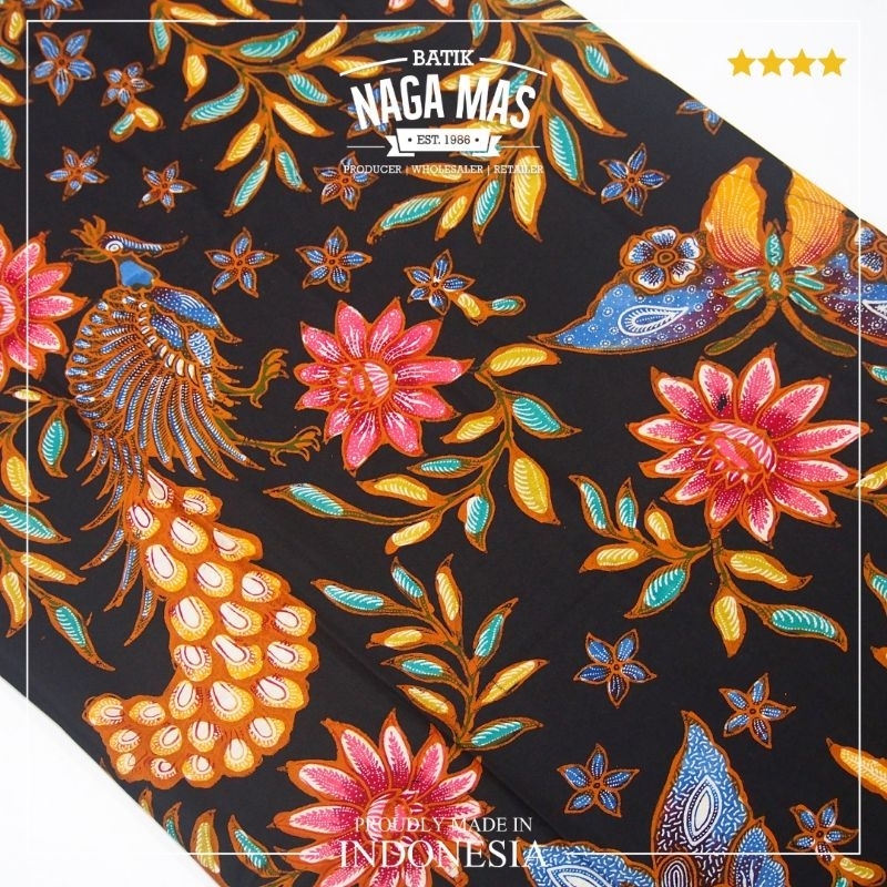 BATIK NAGA MAS - SUPREMO SERIES BALERION BLACK COLET