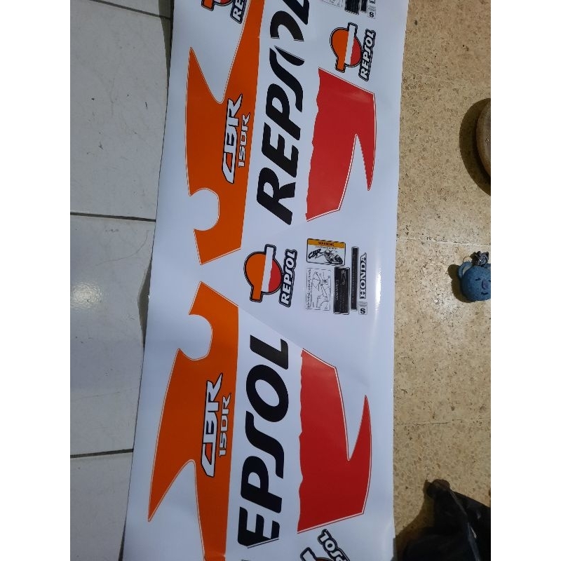 striping midle repsol cbr cbu