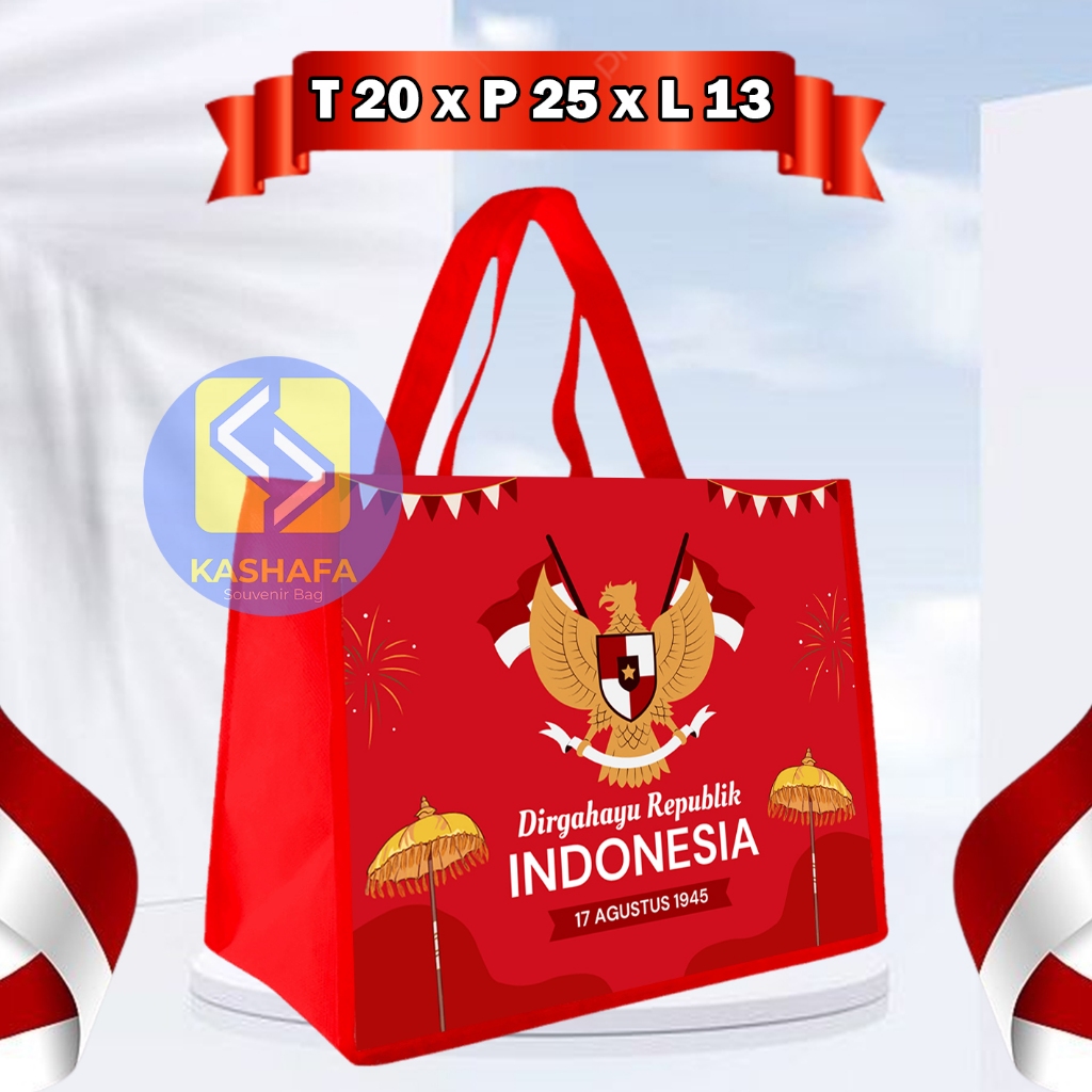 

Tas Souvenir 17 Agustus / Tas Kemerdekaan / Goodie Bag kemerdekaan / Tas Souvenir HUT RI / Tas Dirgahayu Republik Indonesia / Tas Souvenir Lomba 17 Agustus Kemerdekaan Republik Indonesia 17an Dirgahayu Merah Putih Tujuh Belasan