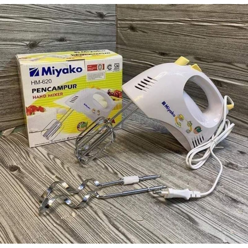 Hand Mixer Miyako HM-620 tanpa Mangkok