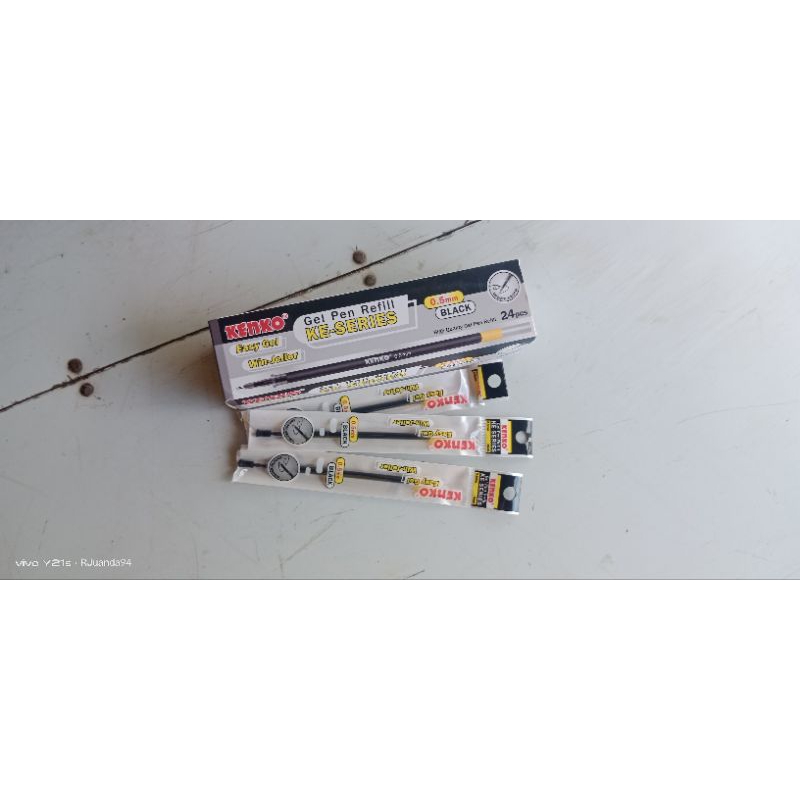 

1 Pcs Refill isi ulang pulpen Kenko 0,5mm Hitam