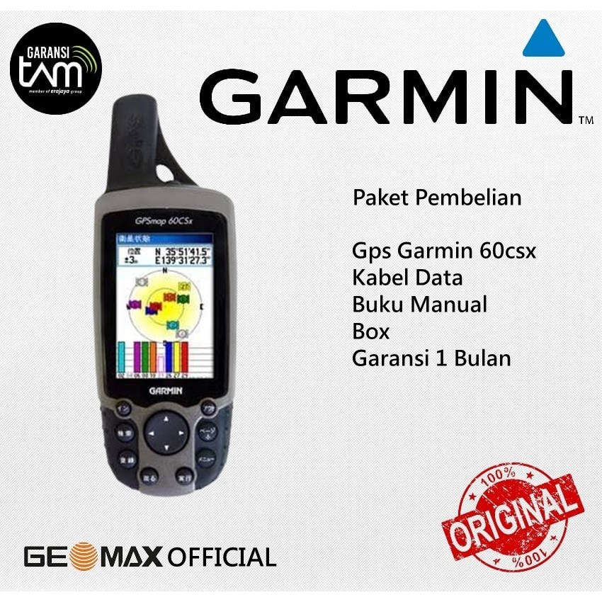Gps Garmin 60csx Bekas / Gps Garmin 60csx Bekas Lengkap