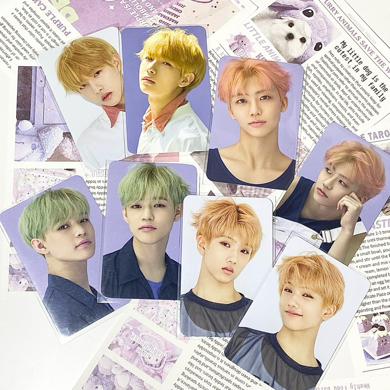 [OFFCIAL] NCT DREAM REPACKAGE PHOTO 6TH ANNIVERSARY WE GO UP WGU PHOTOCARD PC RENJUN JAEMIN CHENLE J