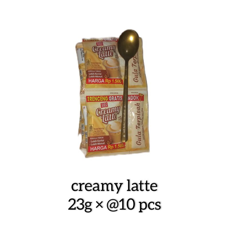 

Torabika Creamy Latte kopi instan isi 10 | TERMURAH