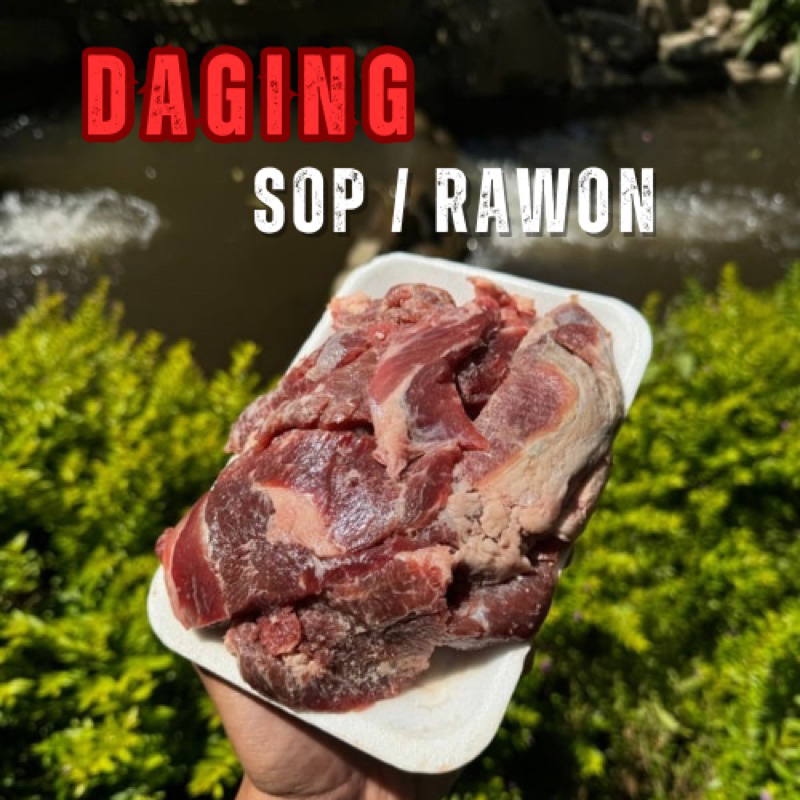 

Daging Sop / Rawon | Daging 95% Lemak 5%