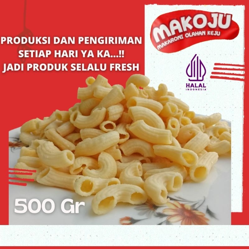 

Makanan Makaroni Keju MAKOJU / MACARONI CHEESE 500 Gr los
