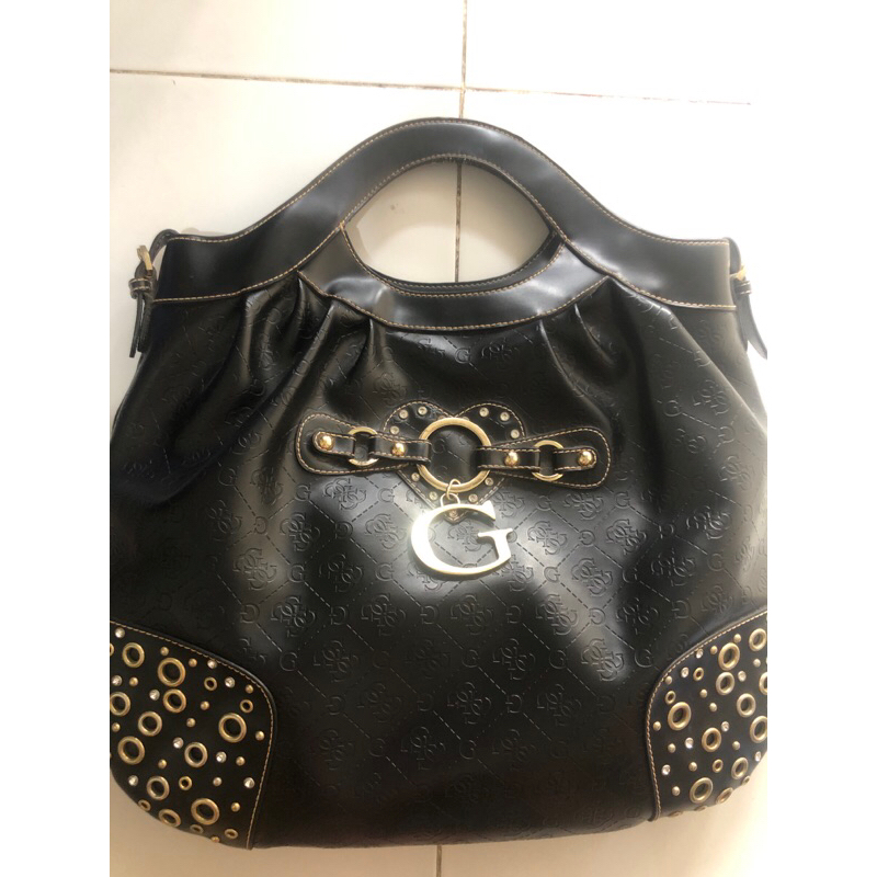 preloved tas guess original size besar muat banyak