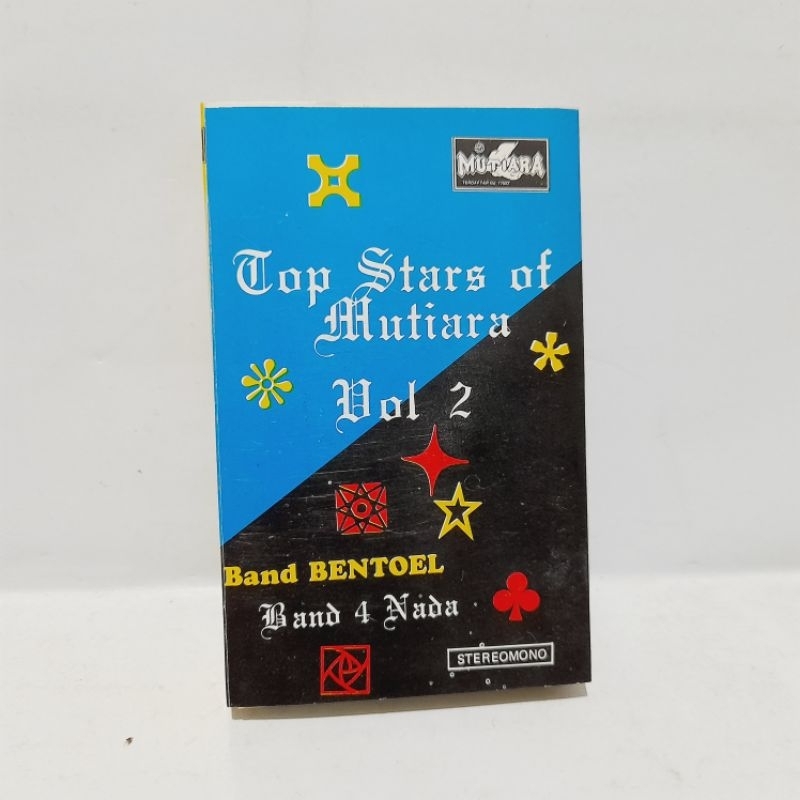 Kaset Top Stars Of Mutiara Vol.2 - Band Bentoel Band 4 Nada