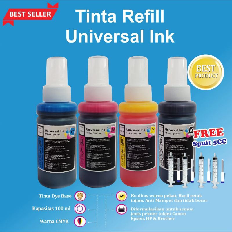 Tinta Refill HP 680 682 Printer HP 2135 2335 2336 2337 2776