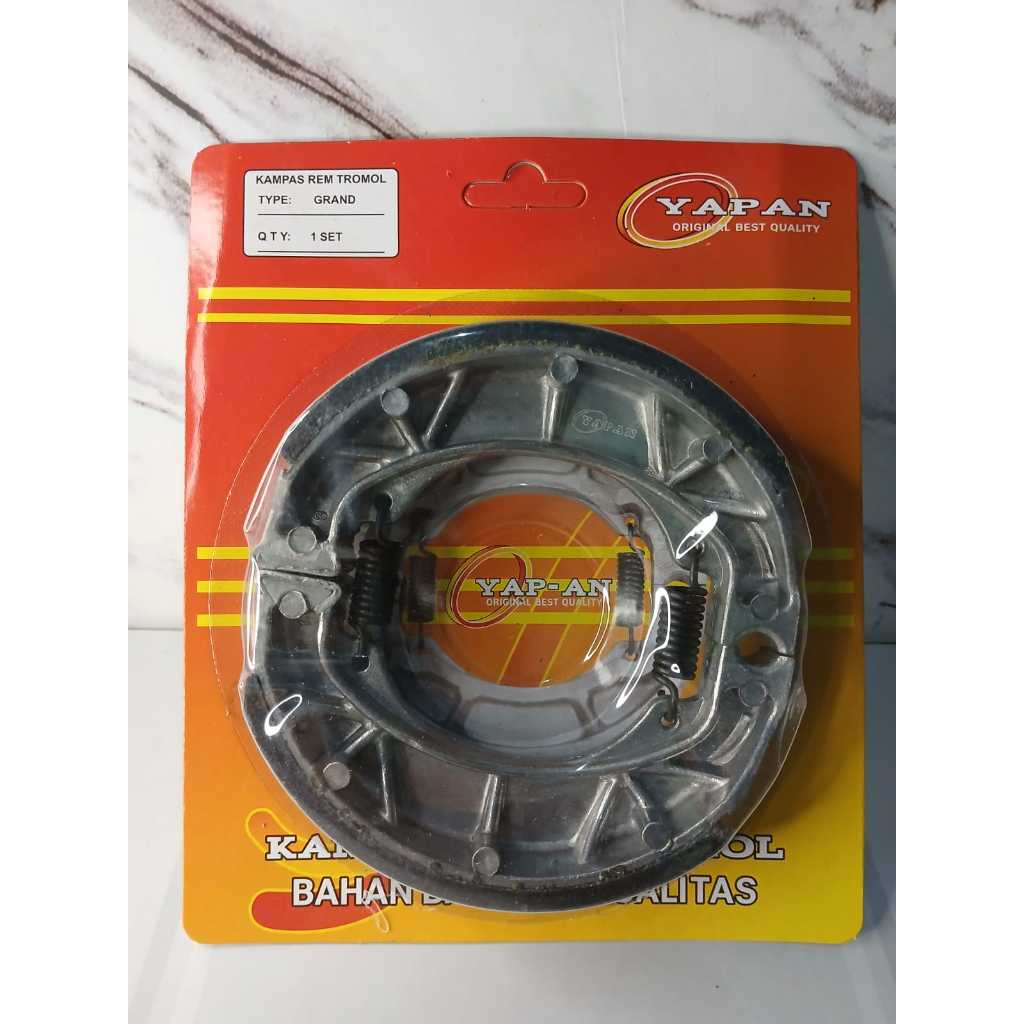 KAMPAS REM BELAKANG GRAND Supra /Astrea/ Supra fit old kampas rem Revo Kampas tromol belakang grand