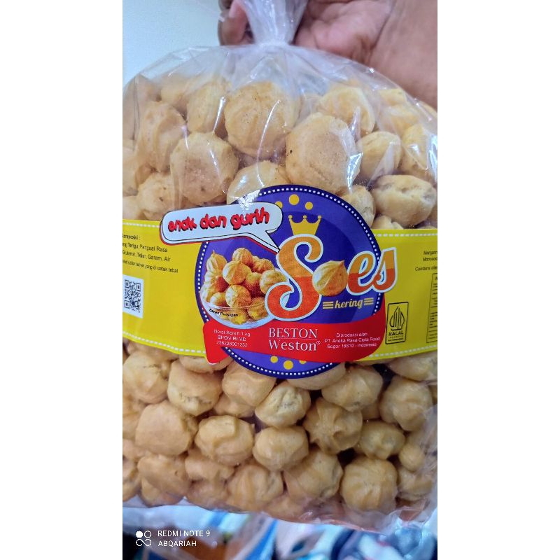 

soes kering soes weston kemasan repack ±100gram