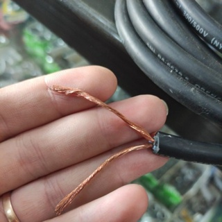 kabel listrik NYM HY 2x2.5 / kabel serabut / kabel audio HARGA PER 1 METER ( Kabel Listrik )