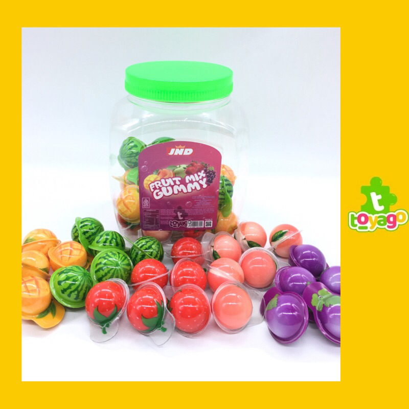 

bGF Gummy permen lunak 1 toples isi 50 pcs grosir murah