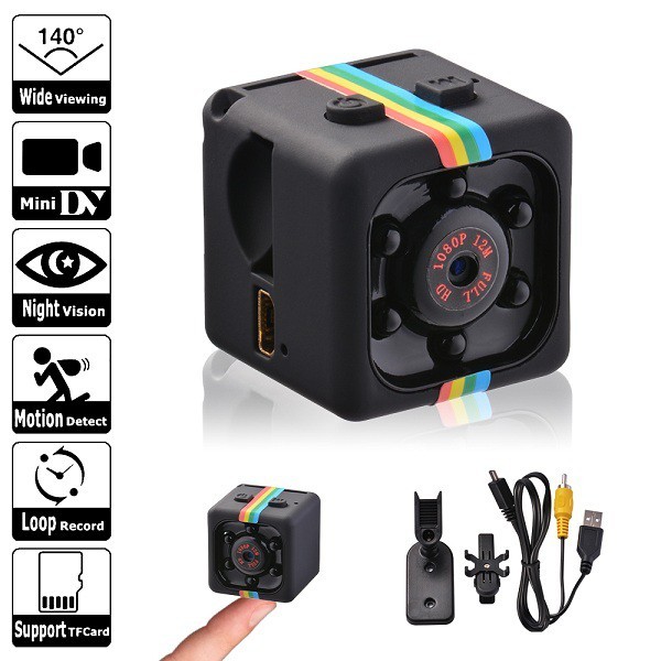 Kamera Mini DV SQ11 Spy Camera CCTV Mini Kamera Pengintai