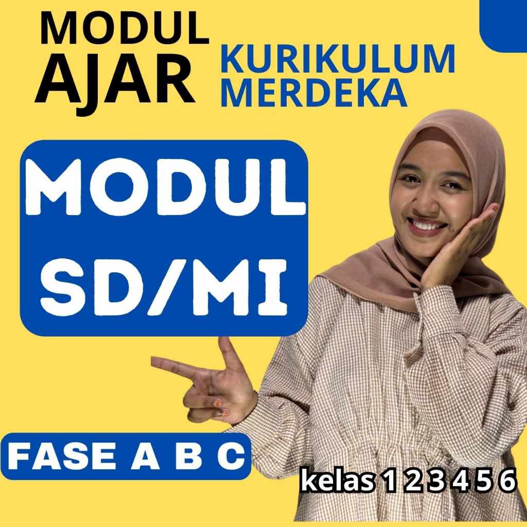

MODUL AJAR INFORMATIKA SD KELAS 1 2 3 4 5 6 KURIKULUM MERDEKA FASE A B C