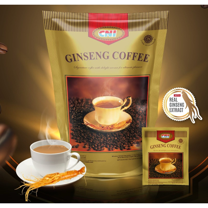 

Kopi CNI Coffee Ginseng Original Sachet