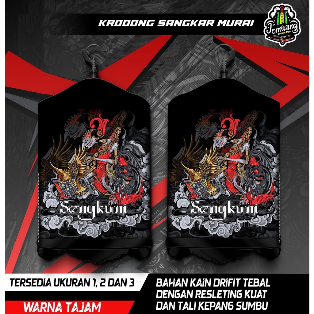 Krodong Krojong Sangkar Burung Murai, Sangkar Bulat Custom, Desain Sengkuni, Printing, High Quality