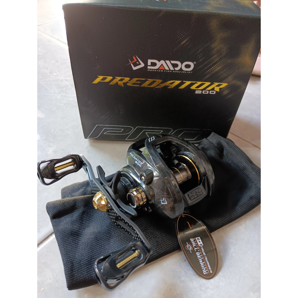 Reel Daido Predator 200L pro II 2024 Bait Casting