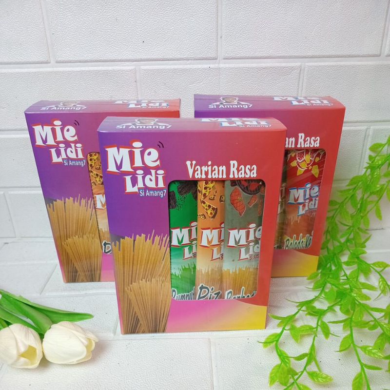 

Mi lidi SiAmang7 kemasan Box isi 20pcs aneka rasa
