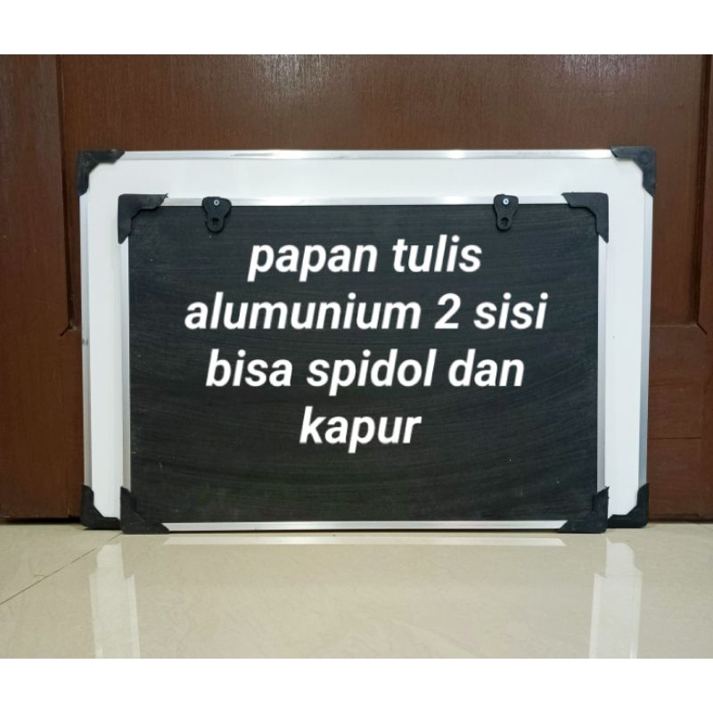 

Papan tulis alumunium white board / papan tulis agenda / papan tulis kelas / papan tulis anak