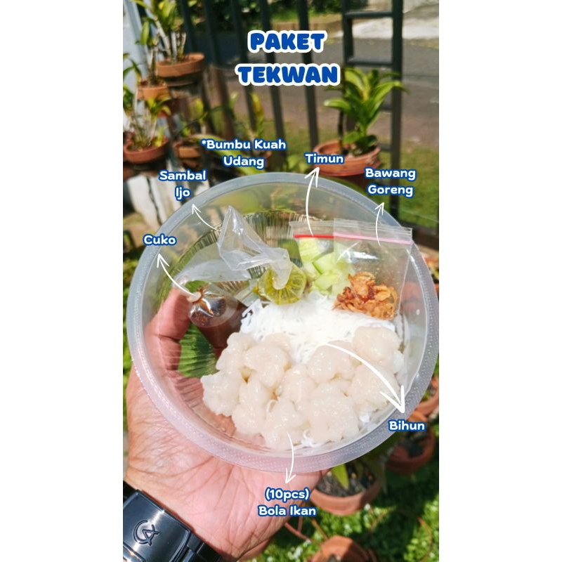 

TEKWAN KOMPLIT FROZEN (BUMBU KALDU UDANG)