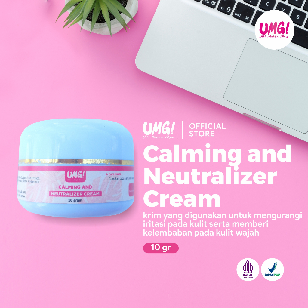 UMG Ulti Matte Glow (10gr) Cream Calming And neutralizer (Anti Iritasi Cream)