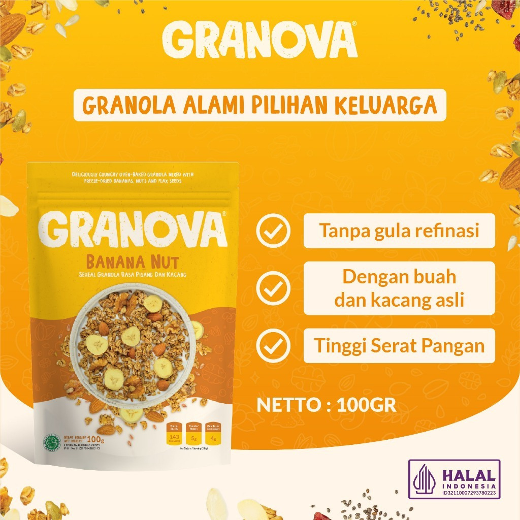 

mommynme granova granola 100gr pouch