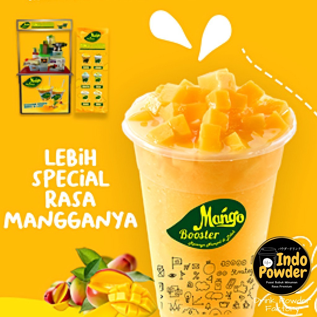 

PREMIUM Bubuk Minuman MANGGA 1Kg / PREMIUM KING MANGO Powder 1Kg