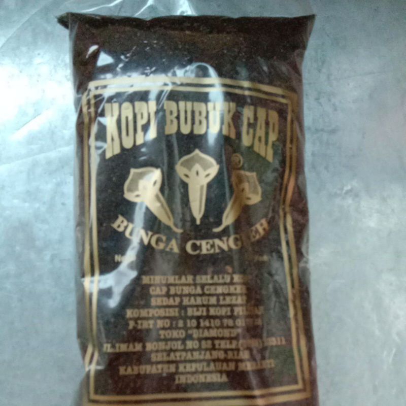 

kopi bubuk harus/kasar 500gr kepulauan Meranti