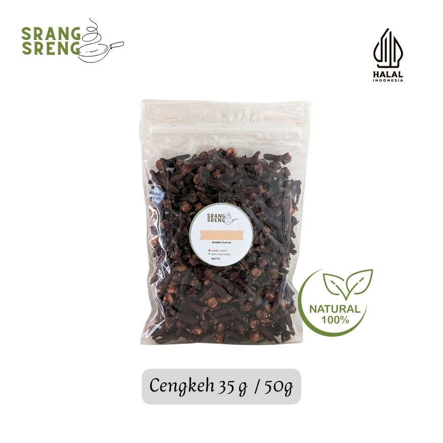 

Biji Cengkeh Kering/ Cloves 35 g & 50 g 100% Murni