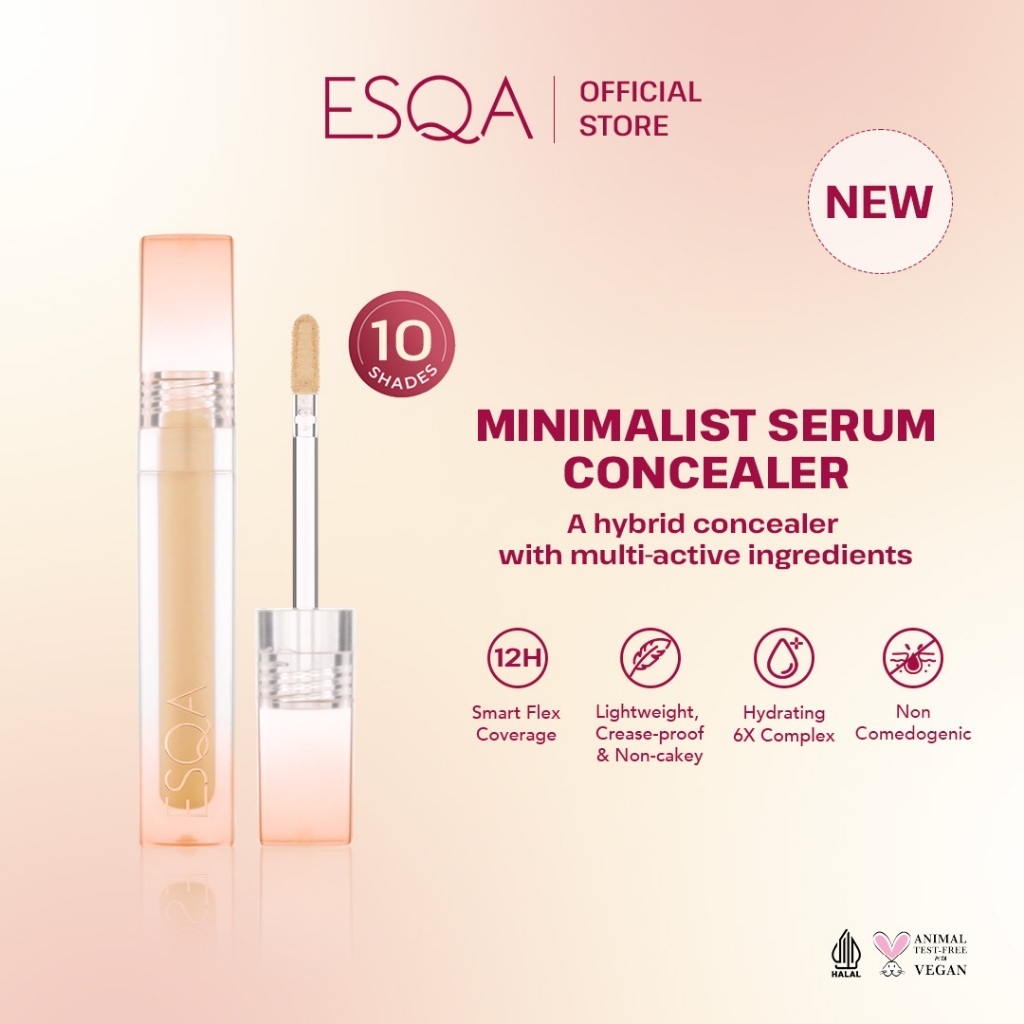 ESQA Minimalist Serum Concealer ESQA Cosmetics Minimalist Serum Concealer ESQA Kosmetik Minimalist S