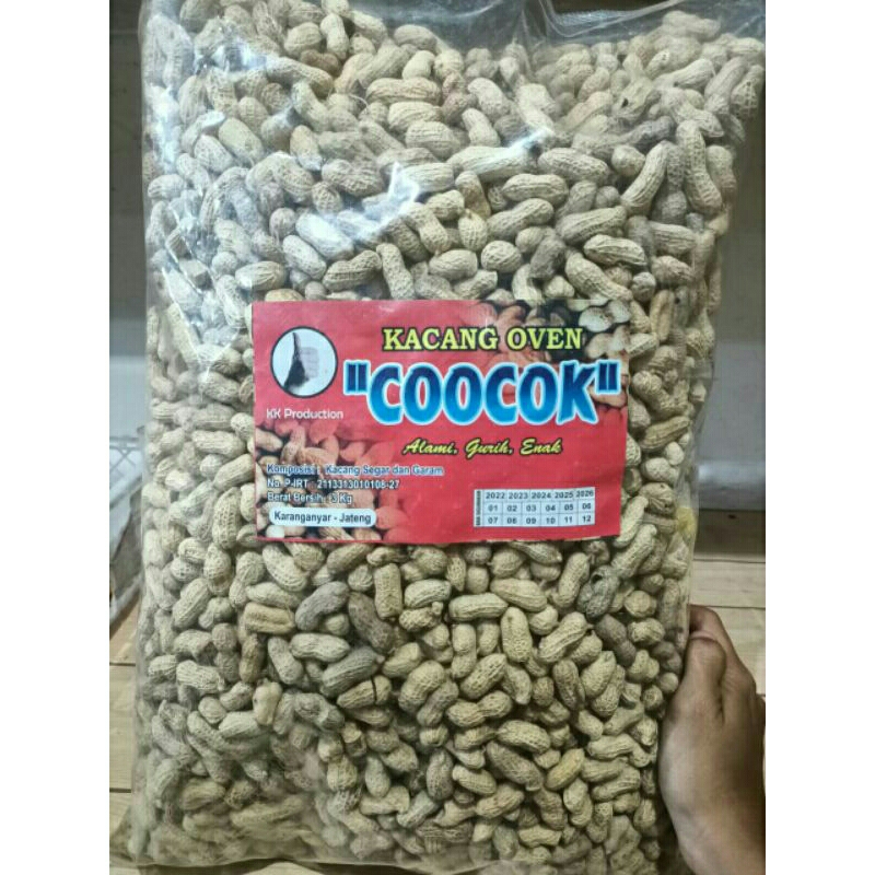 

kacang kulit oven 1 kg