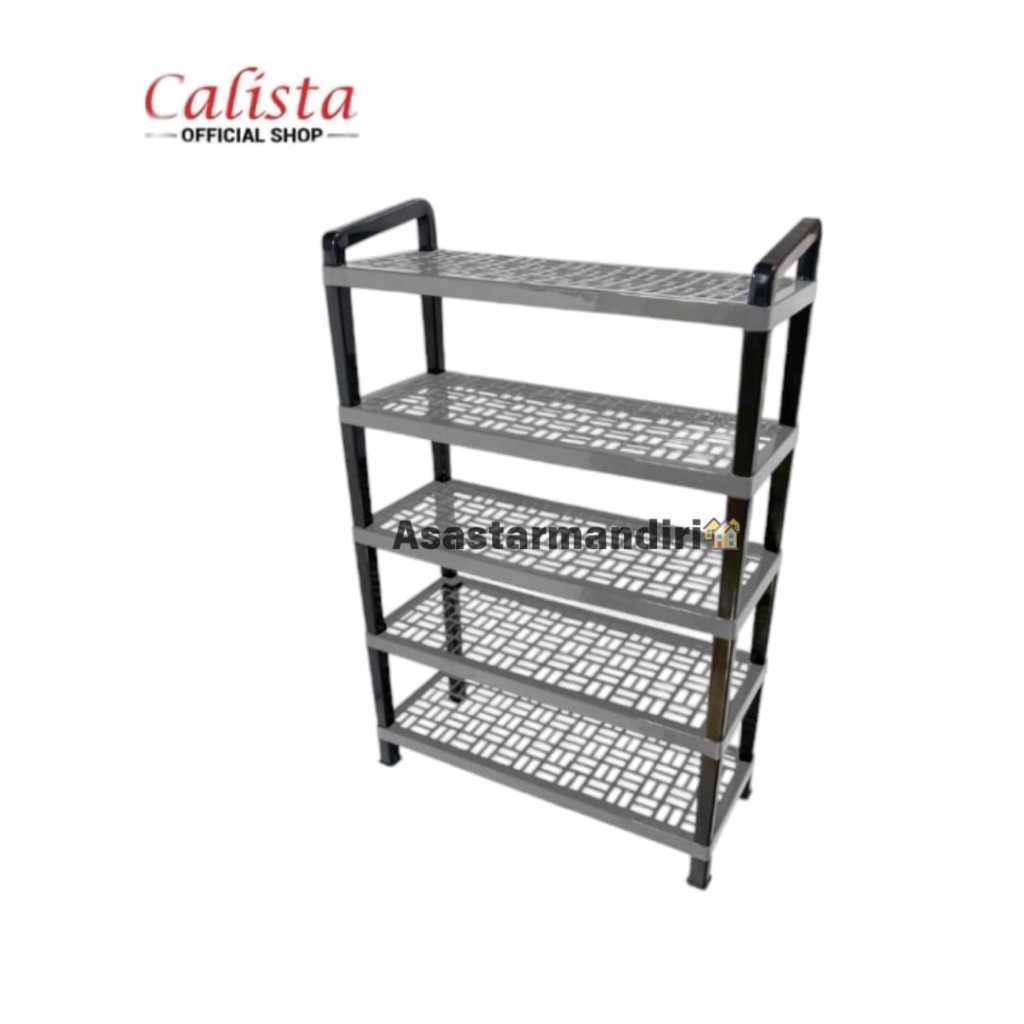 Rak Sepatu Calista Cosmic Susun 5/Rak Sepatu Sandal 5 Susun Tempat Sepatu