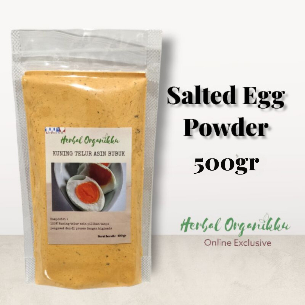 

Salted egg powder 500gr & 1000gr(1kg) | Saus Telur Asin Bubuk Premium