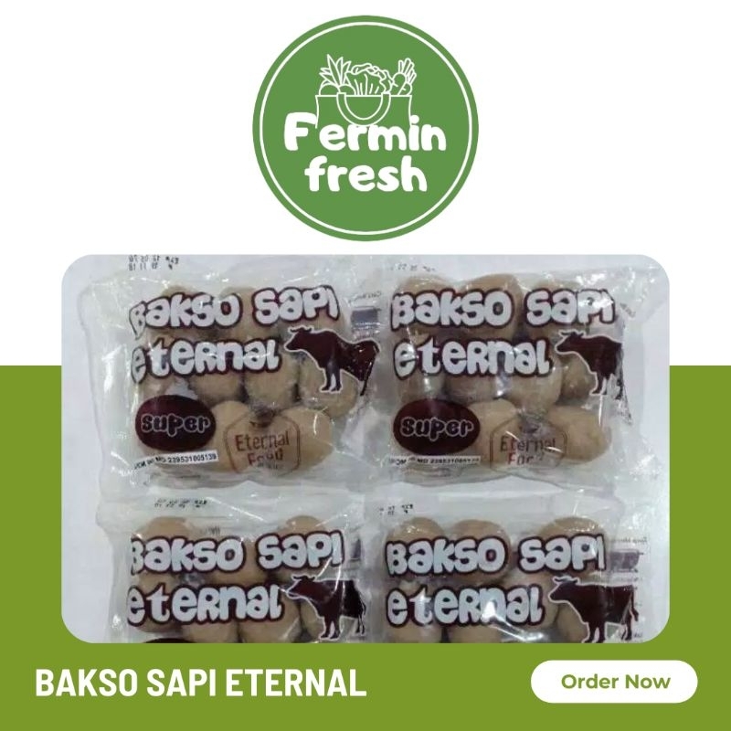 

Fermin Fresh, Bakso Sapi Eternal isi 10 - 25 butir