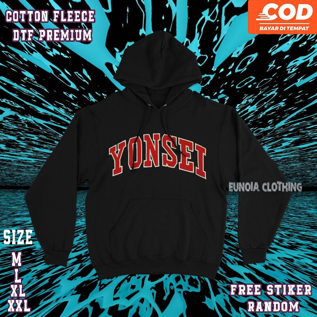 Jacket Hoodie Yonsei | Hoodie Pullover ~ Free Sticker