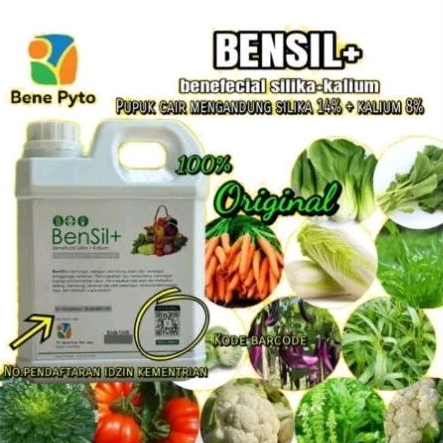 Termurah Bensil+Beneficial Silika+Kalium Pupuk Cair 100% Original