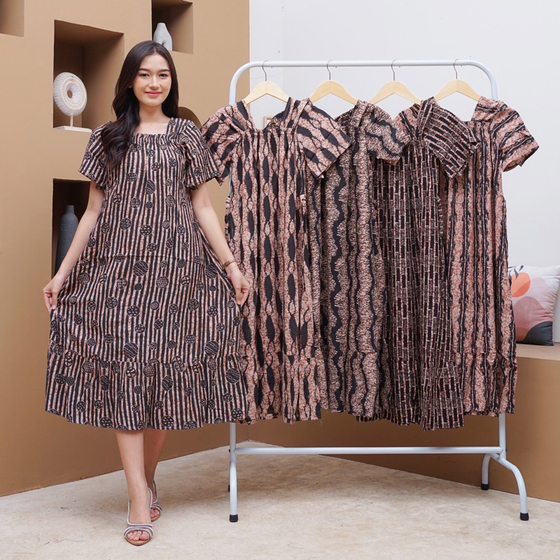 Daster Fuji Rayon Premium - Daster Kerut-Daster Viral - Daster Kekinian - Daster Karet