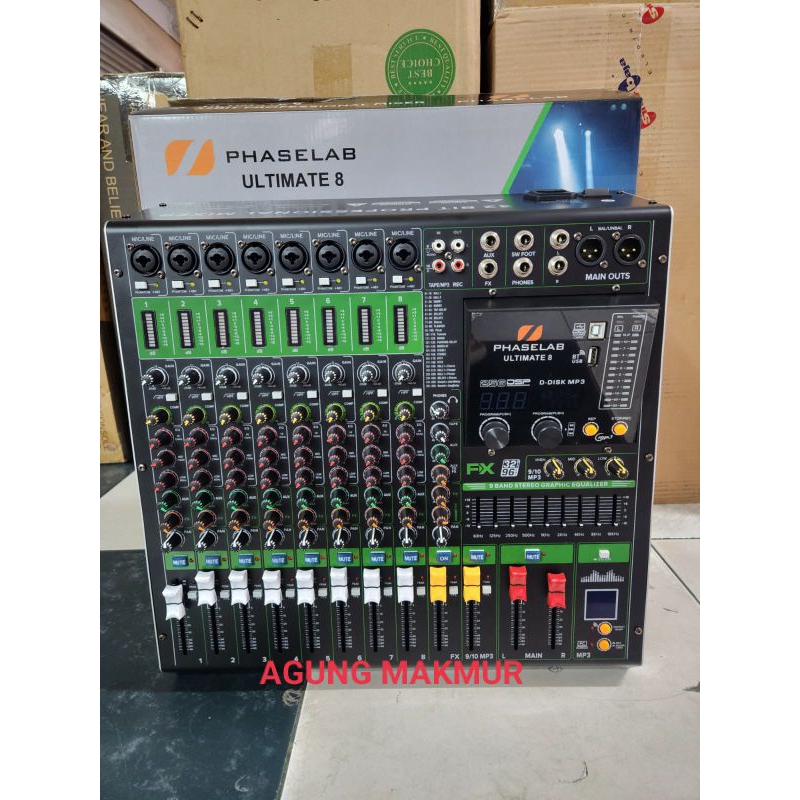 Mixer Audio Phaselab Ultimate 8 8 channel terbaru