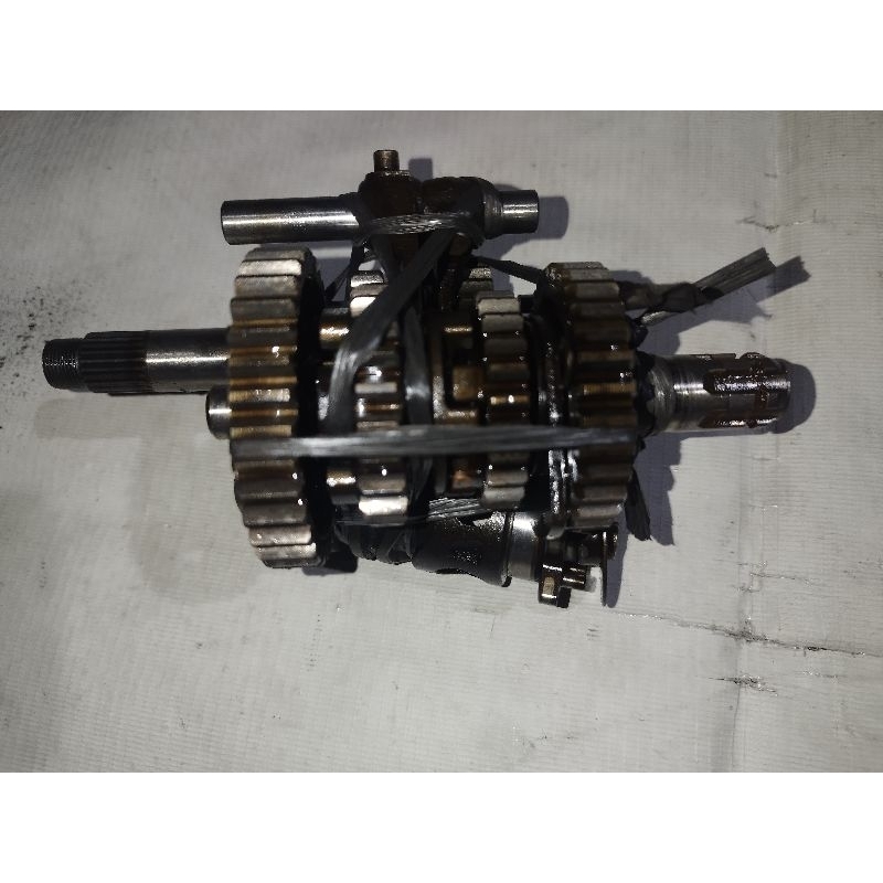 gigi rasio gear transmisi Supra x 125 karisma