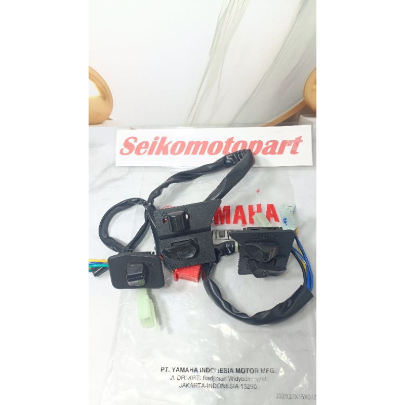 Holder Saklar Set Kiri Kanan Motor YAMAHA VEGA ZR, VEGA RR, FORCE Fi
