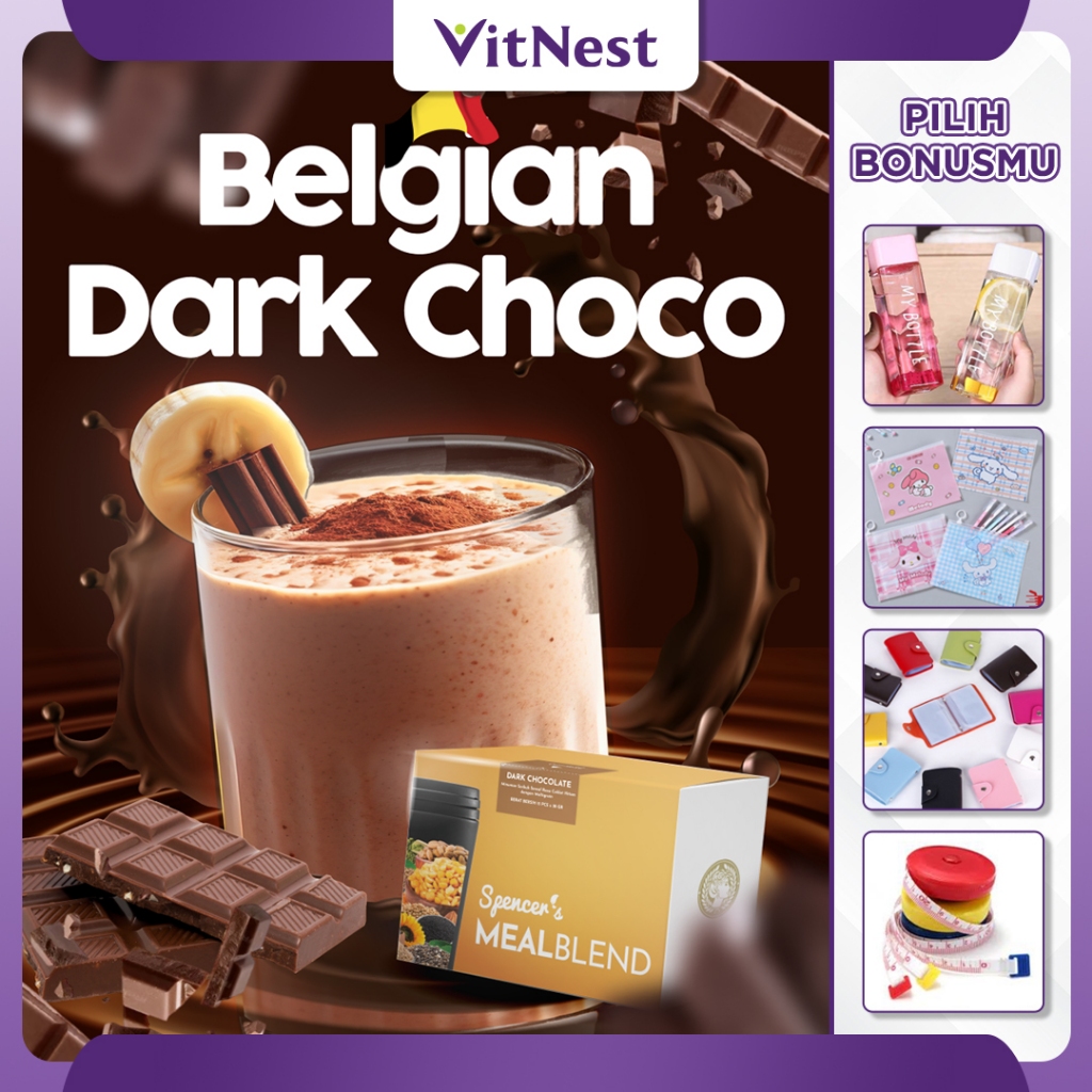 

Spencer's MEALBLEND BELGIAN DARK CHOCOLATE / Spencers MEAL BLEND / Meal Replacement