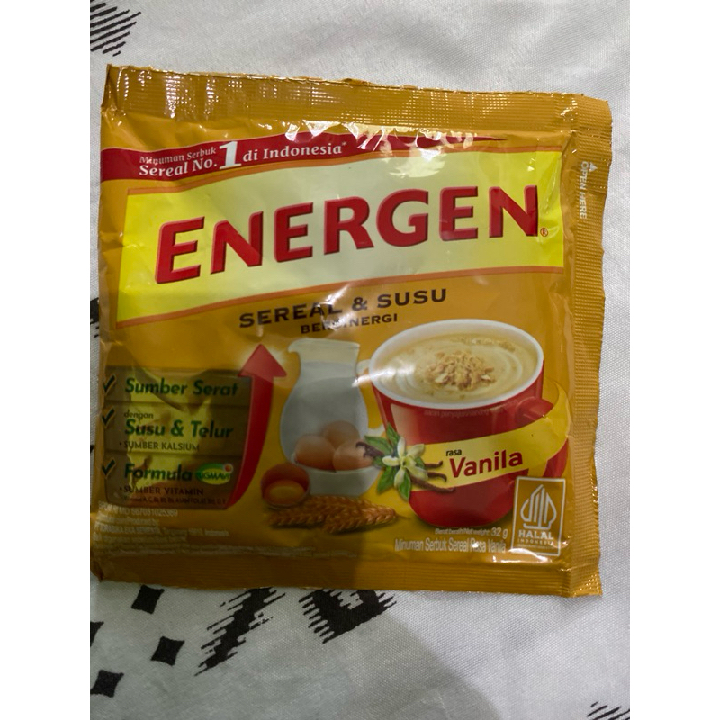 

energen/sereal/minuman manis