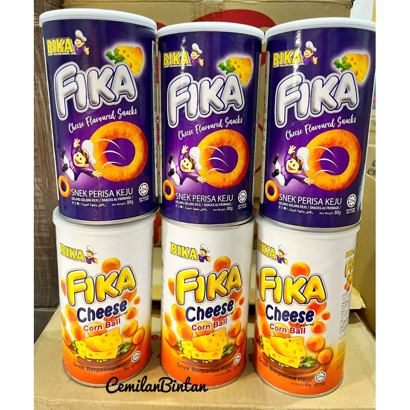 

Cemilanbintan ( BiKA FIKA 80gram cheeseball toples)