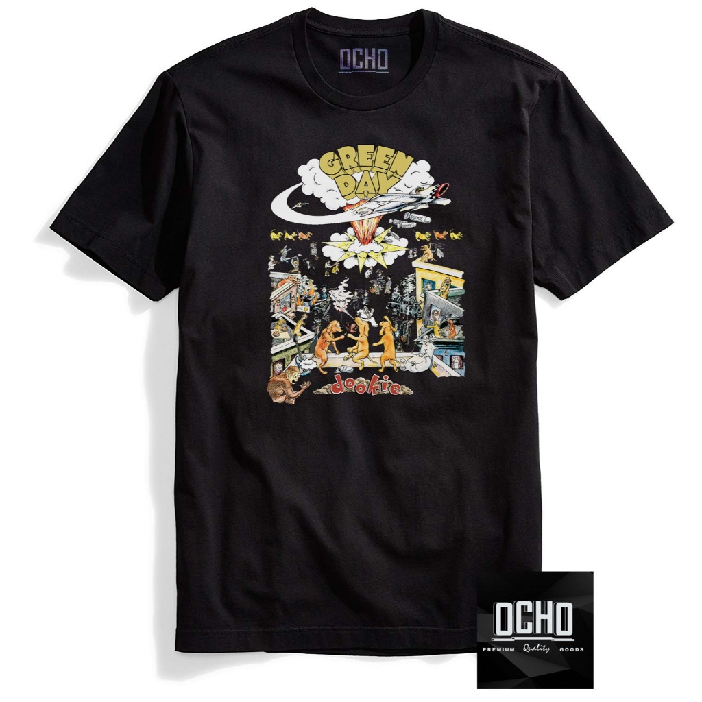Kaos Green Day Dookie Black