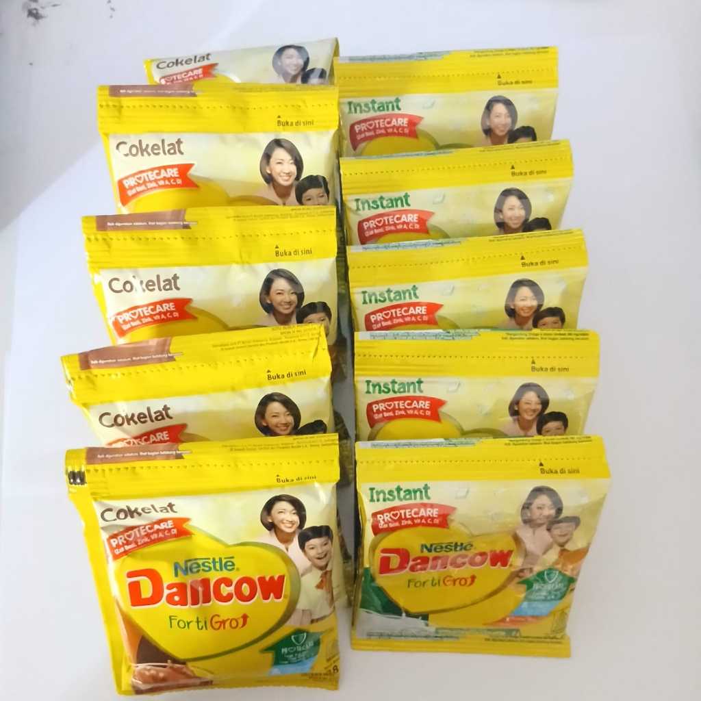 

Susu Dancow Fortigro Renceng (1 Renceng isi 10 Bungkus)